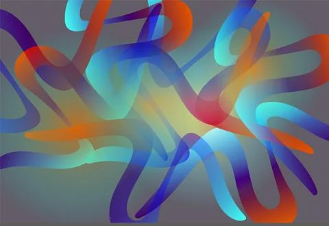 Abstract background with colorful geometric elements, 스톡 일러스트