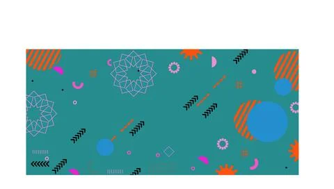Abstract background with colorful geometric elements for your design Foto stock
