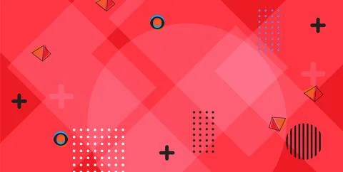 Abstract background with colorful geometric elements, Stock Photos