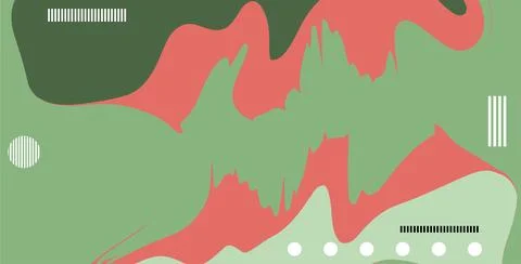 Abstract background with colorful geometric elements, Foto stock