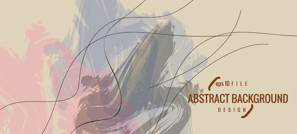 Abstract background with colorful geometric elements, Foto stock