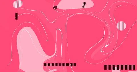 Abstract background with colorful geometric elements, Foto stock