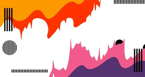 Abstract background with colorful geometric elements, Stock Photos