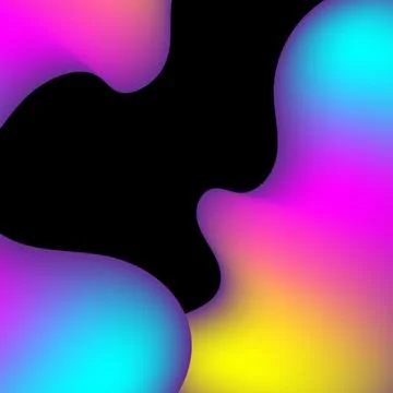 Abstract background with colorful gradient Illustrazione stock