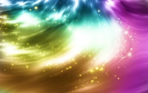 Abstract background with colorful lights Stock Illustration