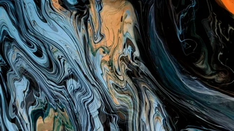 Abstract background of colorful liquid marble movement. 4K Stock Footage 246842919