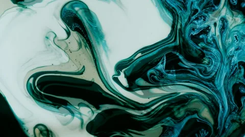 Abstract background of colorful liquid marble movement. 4K Stock Footage 246842961