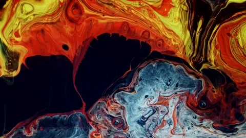 Abstract background of colorful liquid marble movement. 4K Stock Footage 246843010