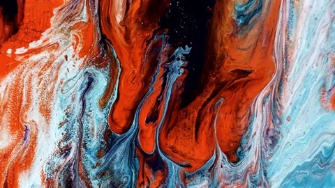 Abstract background of colorful liquid marble movement. 4K Stock Footage 249049655