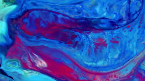Abstract Background of Colorful Liquid Spreads Texture 1 Stock Footage 313247280