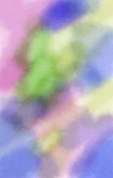 Abstract background with colorful paint brush strokes Stock Illustration