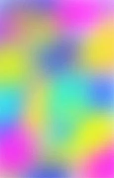 Abstract background with colorful paint brush strokes Stock Illustration