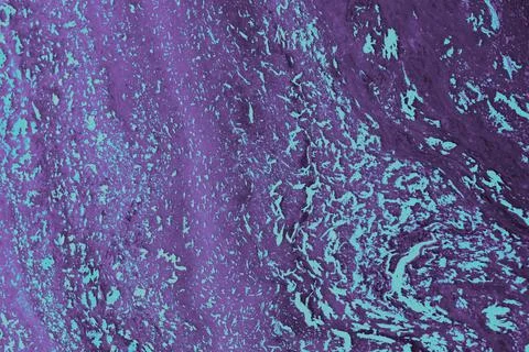 Abstract background with colorful paint splash patterns and swirly textures Stock Illustration