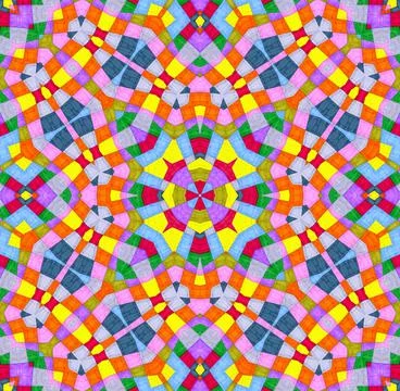 Abstract background with colorful pattern Stockillustratie