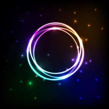 Abstract background with colorful plasma Stock Illustration