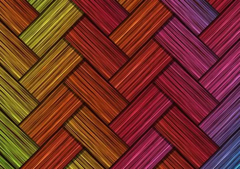 Abstract background with colorful rectangles. Stock Illustration