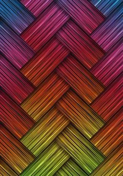 Abstract background with colorful rectangles. Illustrazione stock