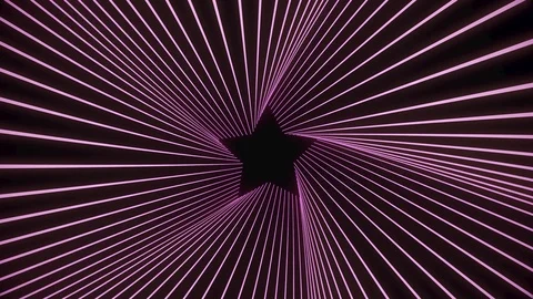 Abstract background with a colorful rotating lines. Stock Footage 123850347