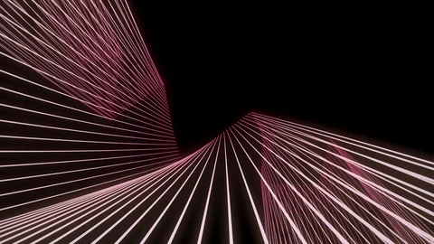 Abstract background with a colorful rotating lines. Stock Footage 123851750