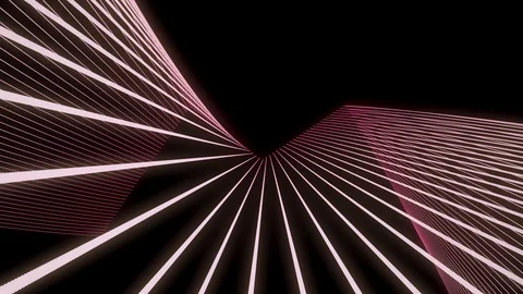 Abstract background with a colorful rotating lines. Stock Footage 123851751