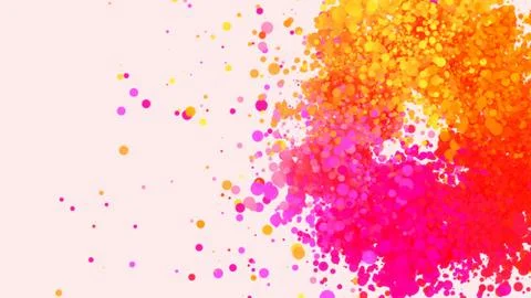 Abstract background of colorful splash spread creativity ideas concept Stock Photos