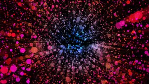 Abstract background of colorful splash spread creativity ideas concept Stock Photos