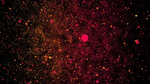 Abstract background of colorful splash spread creativity ideas concept Stock Photos