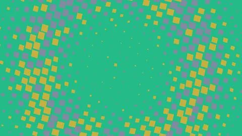 Abstract background with colorful square pixel patterns Illustrazione stock