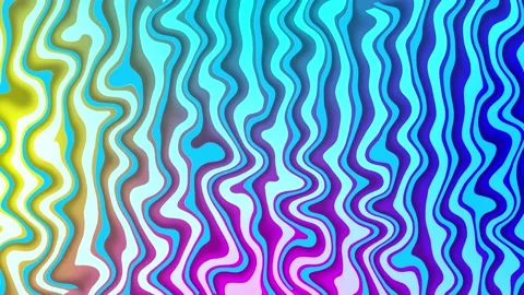 Abstract background with colorful waves Stock Footage 201982590
