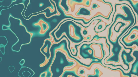 Abstract background with colorful waves Видео 236657887
