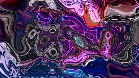 Abstract Background colorful Wavy Clean marble trendy Liquid Animation Video stock 158367208
