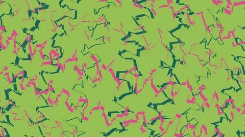 Abstract background with colorful zigzag lines and patterns Stock Illustration