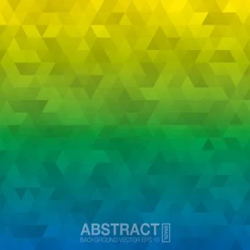 Abstract background in colors of Brazil. vector eps10. Stock Illustration