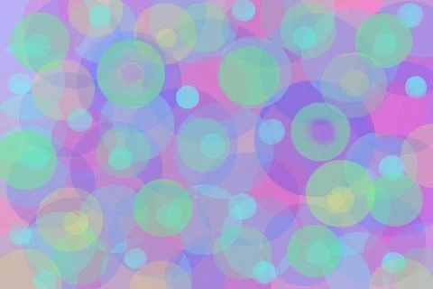 Abstract background colors circles retro Stock Illustration