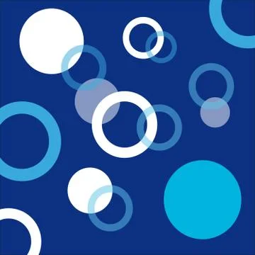 Abstract background colour rings Stock Illustration
