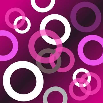 Abstract background colour rings Stock Illustration