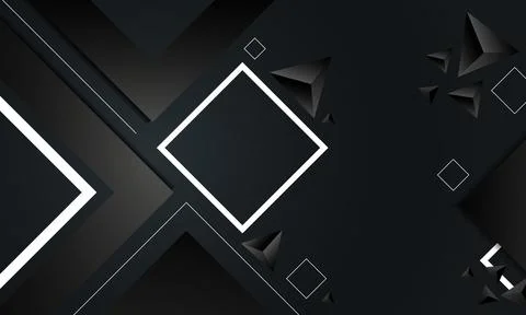 Abstract background combination of squares and triangles Stock Illustration