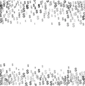 Abstract background compose signs of dollars Stock Illustration