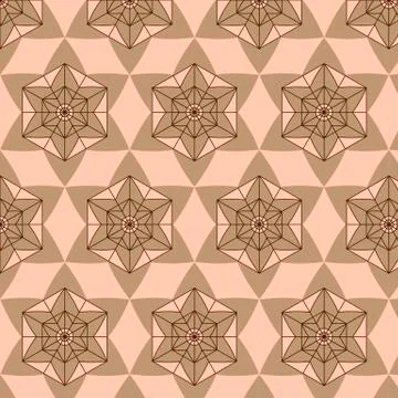 Abstract background composed  brown and shades of beige Illustrazione stock