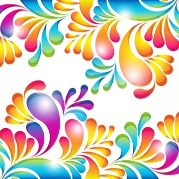 Abstract background composition with arch drops. Stock Illustration