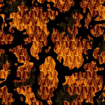 Abstract background composition, with paint strokes and splashes Stock Illustration