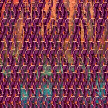 Abstract background composition, with paint strokes and splashes Stock Illustration