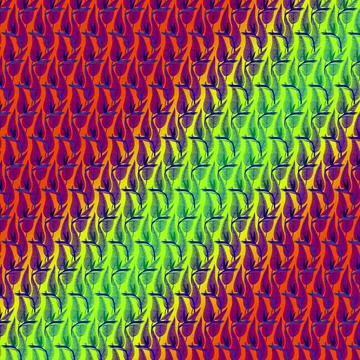 Abstract background composition, with paint strokes and splashes Illustrazione stock