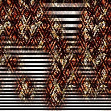 Abstract background composition, with paint strokes and splashes Stock Illustration