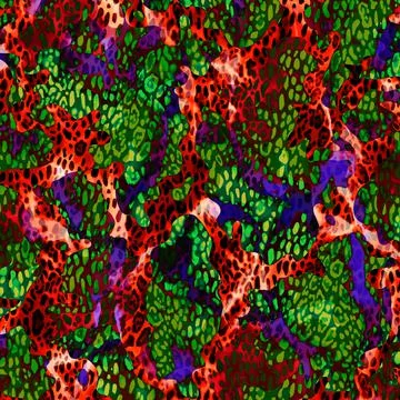 Abstract background composition, with paint strokes and splashes Illustrazione stock