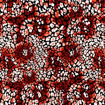 Abstract background composition, with paint strokes and splashes Stock Illustration