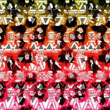 Abstract background composition, with paint strokes and splashes Illustrazione stock