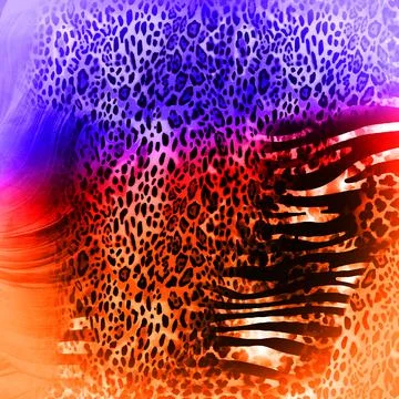 Abstract background composition, with paint strokes and splashes 스톡 일러스트