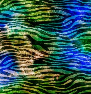 Abstract background composition, with paint strokes and splashes Stock Illustration