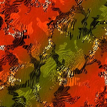 Abstract background composition, with paint strokes and splashes Illustrazione stock